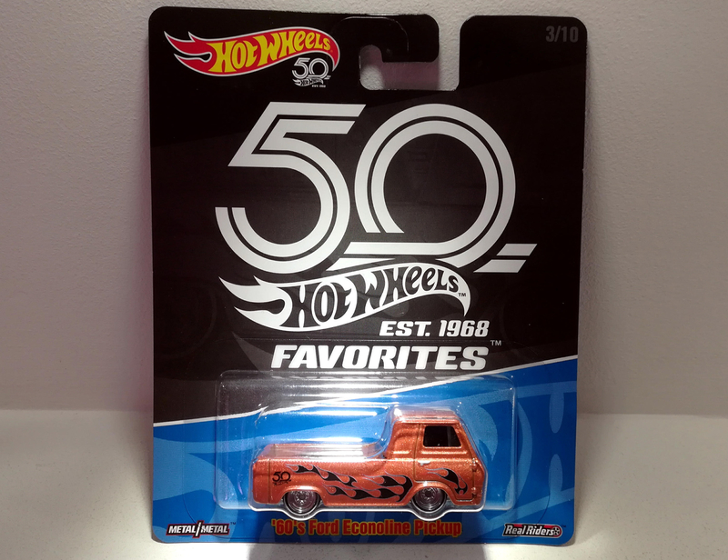 Ford Econoline Pickup de 1960s (Hotwheels Favorites)