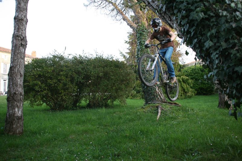 petite bosse sur racine ride, test, have fun