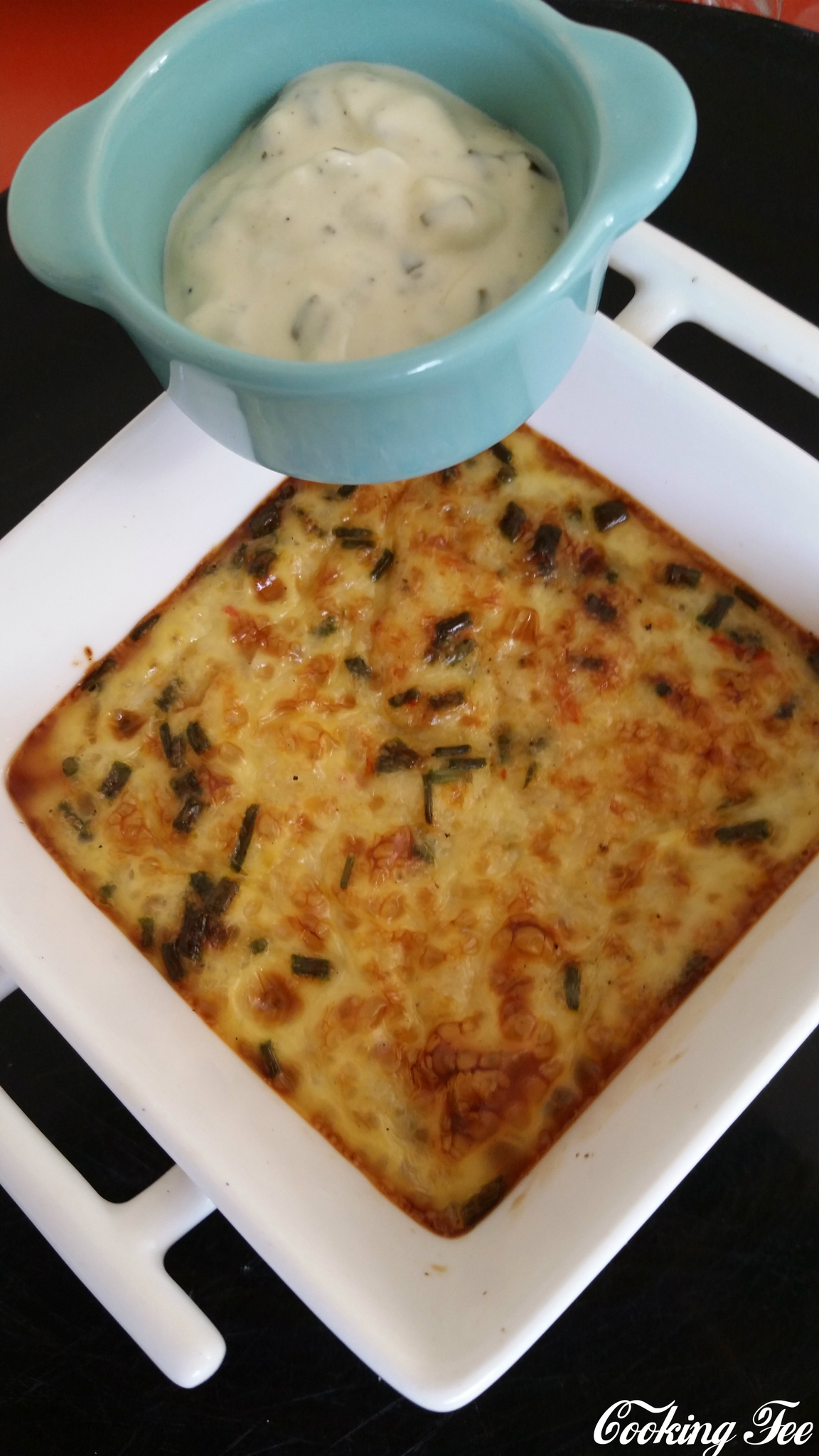 Flan Au Crabe Sauce Ciboulette Cooking Fee