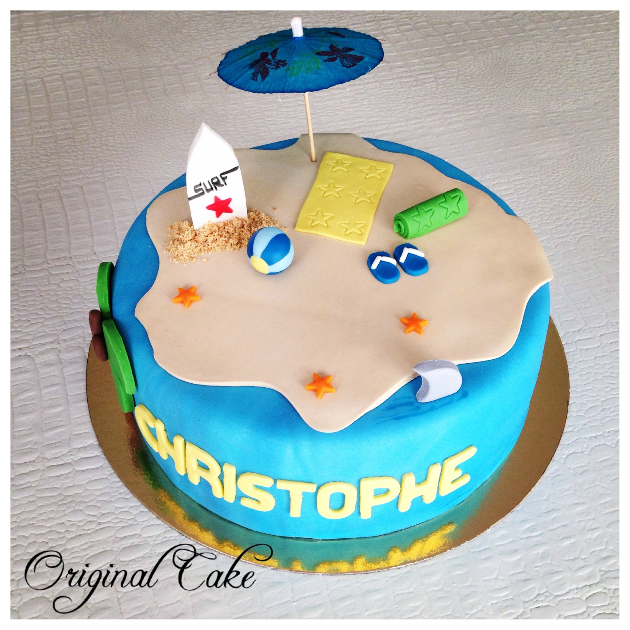 Get Gateau theme plage HD